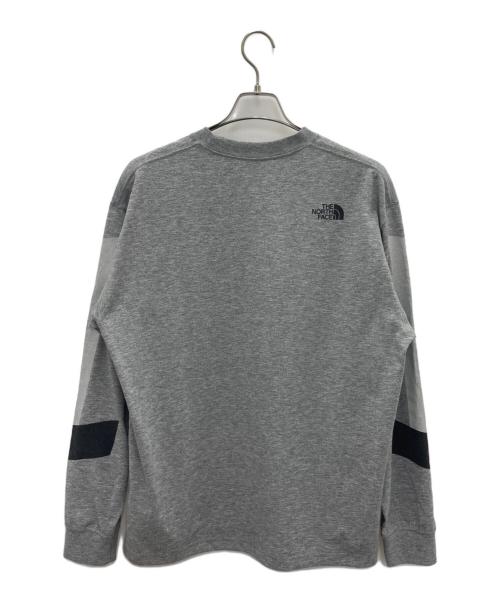 THE NORTH FACE（ザ ノース フェイス）THE NORTH FACE (ザ ノース フェイス) 長袖カットソー グレー サイズ:XLの古着・服飾アイテム