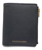 MAISON de SABREメゾン ド サブレ）の古着「2つ折り財布」｜ブラック