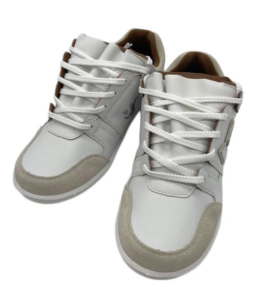 Sangacio（サンガッチョ）Sangacio (サンガッチョ) Brandalised (ブランダライズド) ローカットスニーカー ホワイト サイズ:27cmの古着・服飾アイテム