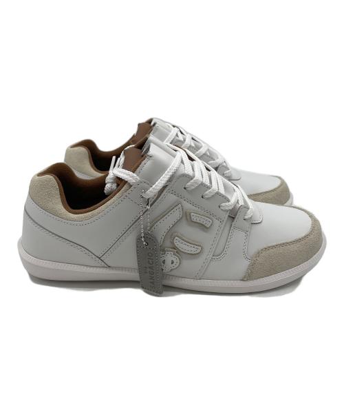 Sangacio（サンガッチョ）Sangacio (サンガッチョ) Brandalised (ブランダライズド) ローカットスニーカー ホワイト サイズ:27cmの古着・服飾アイテム