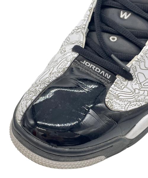 NIKE（ナイキ）NIKE (ナイキ) Jordan Dub Zero ブラック×ホワイト サイズ:27の古着・服飾アイテム