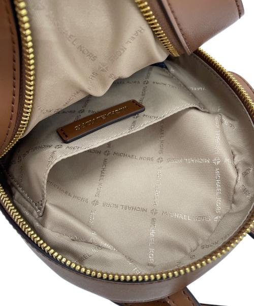 MICHAEL KORS（マイケルコース）MICHAEL KORS (マイケルコース) リュック ブラウンの古着・服飾アイテム