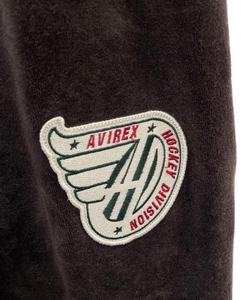 AVIREX（アヴィレックス）AVIREX (アヴィレックス) ベロアパンツ グレー サイズ:Fの古着・服飾アイテム