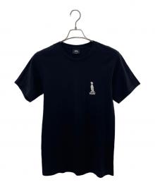 stussy（ステューシー）の古着「半袖カットソー」｜ブラック