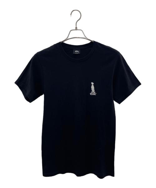 stussy（ステューシー）stussy (ステューシー) 半袖カットソー ブラック サイズ:Sの古着・服飾アイテム