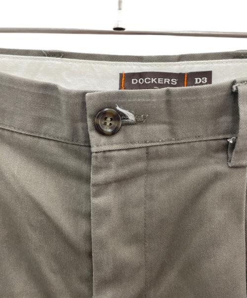 DOCKERS（ドッカーズ）DOCKERS (ドッカーズ) タックパンツ ブラウン サイズ:38の古着・服飾アイテム