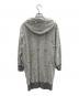 DIESEL (ディーゼル) ダメージ加工ジップパーカー グレー サイズ:xxs：5000円