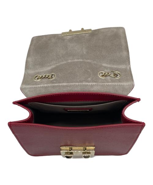 FURLA（フルラ）FURLA (フルラ) チェーンショルダーバッグ ローズレッドの古着・服飾アイテム