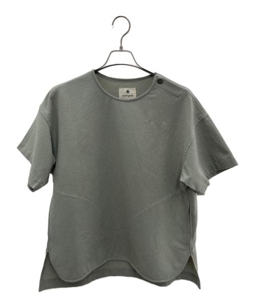 Snow peak（スノーピーク）Snow peak (スノーピーク) 半袖カットソー グレー サイズ:Mの古着・服飾アイテム