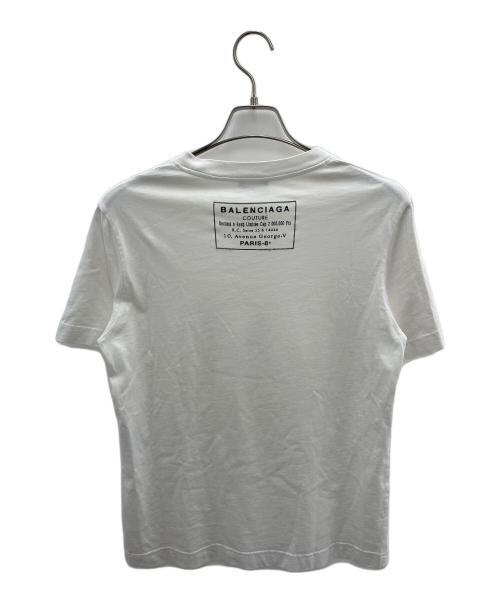 BALENCIAGA（バレンシアガ）BALENCIAGA (バレンシアガ) バックプリントTシャツ ホワイト サイズ:Sの古着・服飾アイテム
