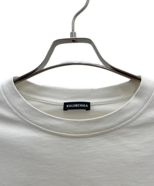 BALENCIAGA（バレンシアガ）BALENCIAGA (バレンシアガ) バックプリントTシャツ ホワイト サイズ:Sの古着・服飾アイテム