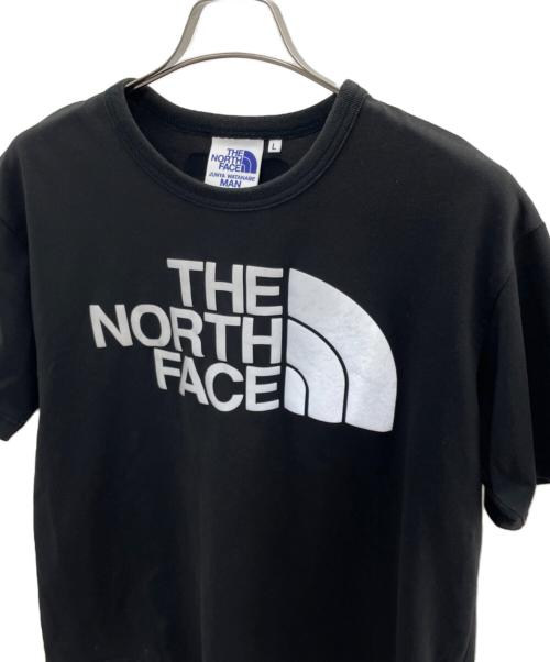 THE NORTH FACE（ザ ノース フェイス）THE NORTH FACE (ザ ノース フェイス) JUNYA WATANABE MAN (ジュンヤワタナベマン) COMME des GARCONS (コムデギャルソン) 半袖カットソー ブラック サイズ:Lの古着・服飾アイテム