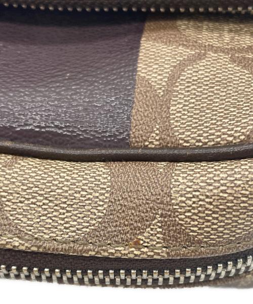 COACH（コーチ）COACH (コーチ) ショルダーバッグ ベージュの古着・服飾アイテム