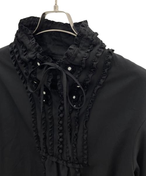 INGEBORG（インゲボルグ）INGEBORG (インゲボルグ) 長袖ブラウス ブラック サイズ:Fの古着・服飾アイテム
