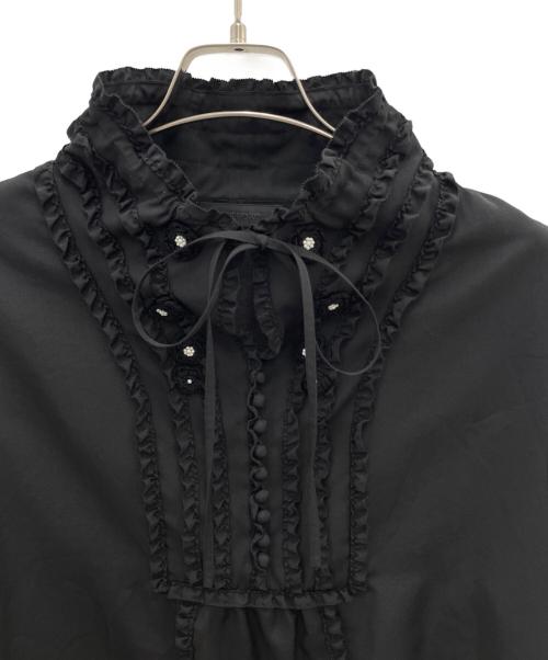 INGEBORG（インゲボルグ）INGEBORG (インゲボルグ) 長袖ブラウス ブラック サイズ:Fの古着・服飾アイテム