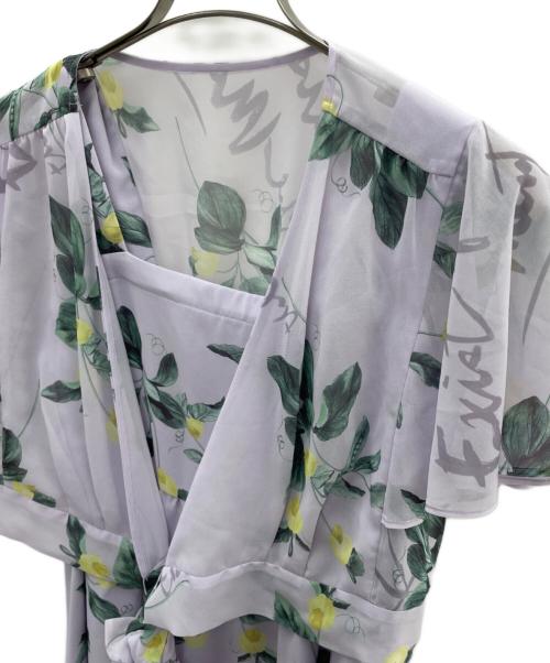 Diagram（ダイアグラム）Diagram (ダイアグラム) 半袖ワンピース パープル サイズ:SIZE 3-38 未使用品の古着・服飾アイテム