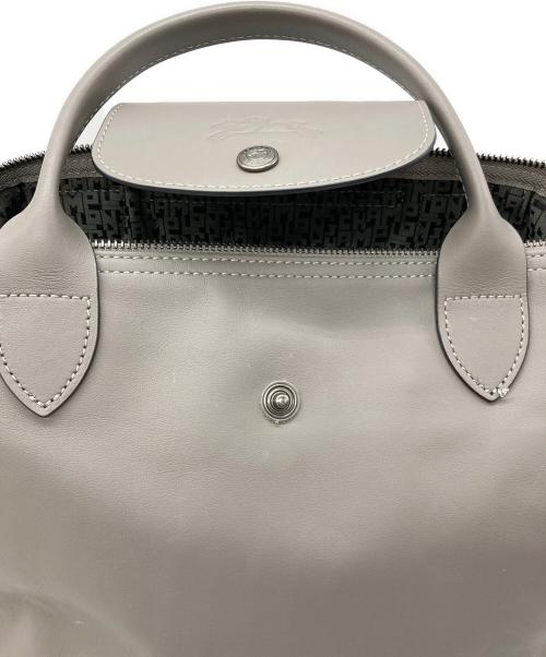 LONGCHAMP（ロンシャン）LONGCHAMP (ロンシャン) 2WAYバッグ グレーの古着・服飾アイテム