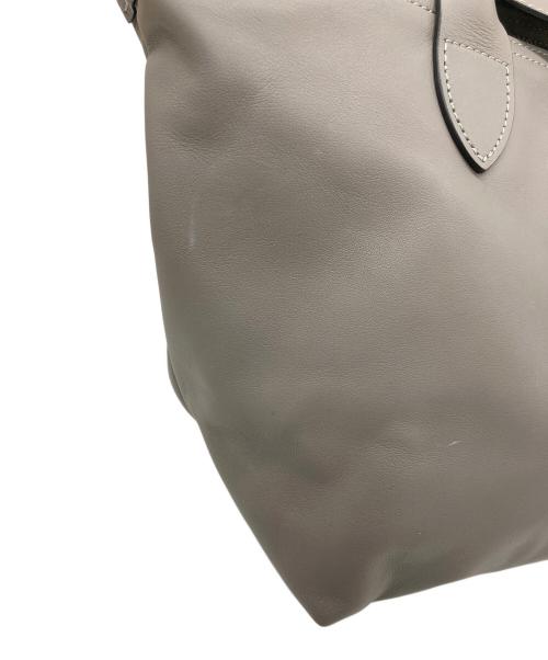 LONGCHAMP（ロンシャン）LONGCHAMP (ロンシャン) 2WAYバッグ グレーの古着・服飾アイテム
