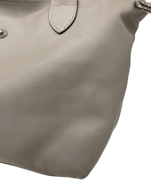 LONGCHAMP（ロンシャン）LONGCHAMP (ロンシャン) 2WAYバッグ グレーの古着・服飾アイテム