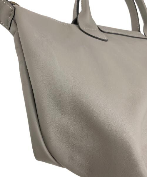 LONGCHAMP（ロンシャン）LONGCHAMP (ロンシャン) 2WAYバッグ グレーの古着・服飾アイテム