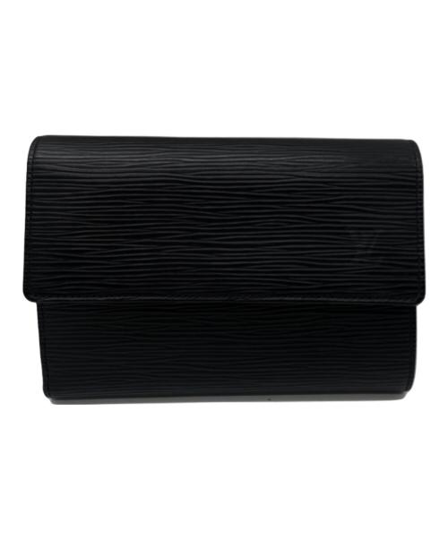 LOUIS VUITTON（ルイ ヴィトン）LOUIS VUITTON (ルイ ヴィトン) ポルトモネ・ビエ・カルトクレディ ブラックの古着・服飾アイテム
