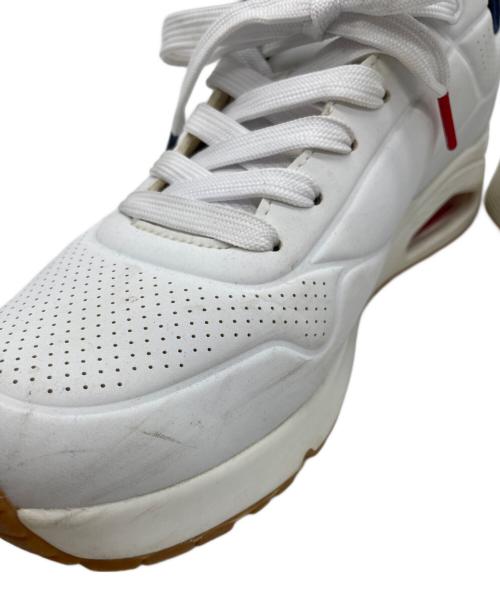 SKECHERS（スケッチャーズ）SKECHERS (スケッチャーズ) ローカットスニーカー ホワイト サイズ:27.5の古着・服飾アイテム
