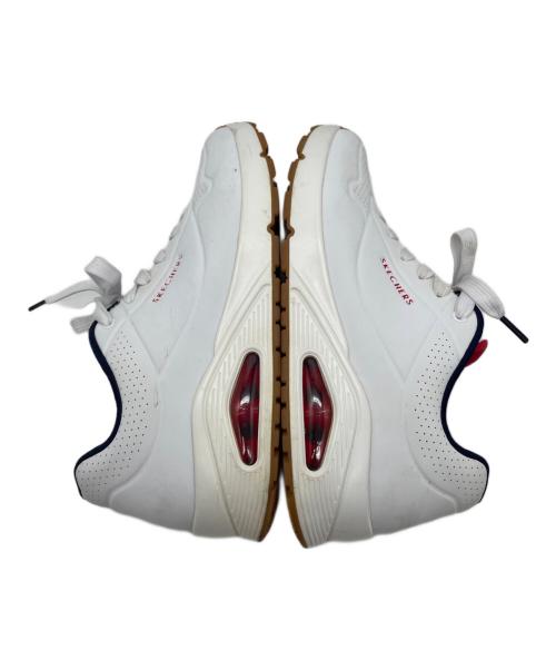 SKECHERS（スケッチャーズ）SKECHERS (スケッチャーズ) ローカットスニーカー ホワイト サイズ:27.5の古着・服飾アイテム