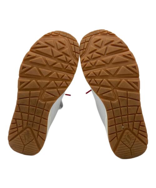 SKECHERS（スケッチャーズ）SKECHERS (スケッチャーズ) ローカットスニーカー ホワイト サイズ:27.5の古着・服飾アイテム