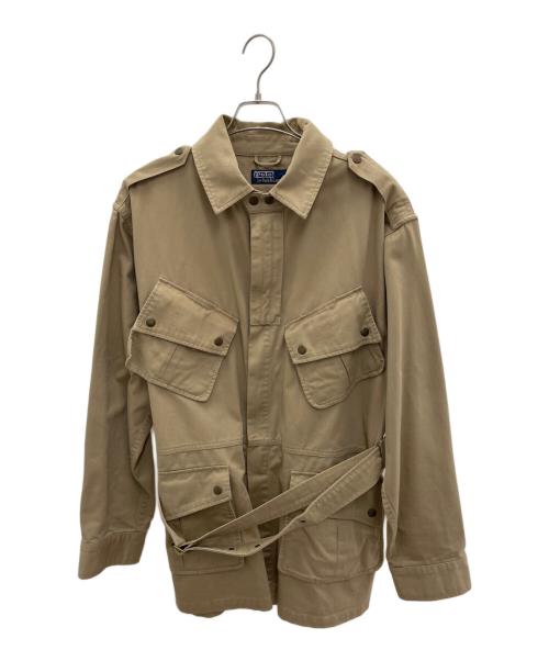 POLO RALPH LAUREN（ポロ・ラルフローレン）POLO RALPH LAUREN (ポロ・ラルフローレン) M-42タイプ・エアボーンジャケット ブラウン サイズ:LLの古着・服飾アイテム