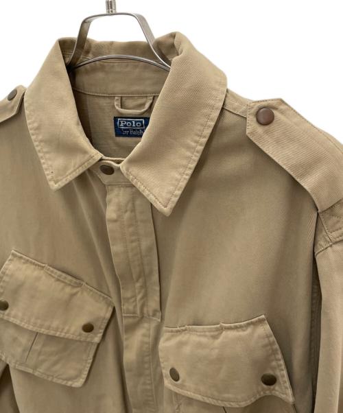 POLO RALPH LAUREN（ポロ・ラルフローレン）POLO RALPH LAUREN (ポロ・ラルフローレン) M-42タイプ・エアボーンジャケット ブラウン サイズ:LLの古着・服飾アイテム