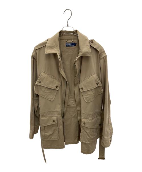 POLO RALPH LAUREN（ポロ・ラルフローレン）POLO RALPH LAUREN (ポロ・ラルフローレン) M-42タイプ・エアボーンジャケット ブラウン サイズ:LLの古着・服飾アイテム