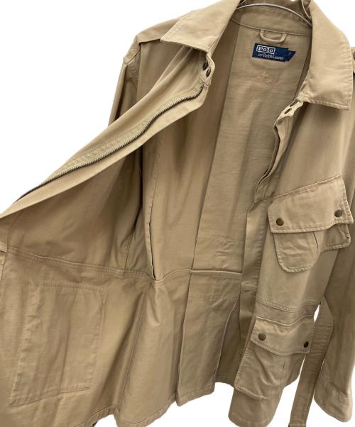 POLO RALPH LAUREN（ポロ・ラルフローレン）POLO RALPH LAUREN (ポロ・ラルフローレン) M-42タイプ・エアボーンジャケット ブラウン サイズ:LLの古着・服飾アイテム