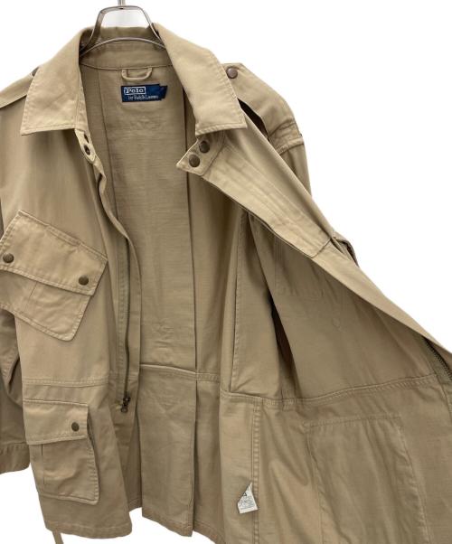 POLO RALPH LAUREN（ポロ・ラルフローレン）POLO RALPH LAUREN (ポロ・ラルフローレン) M-42タイプ・エアボーンジャケット ブラウン サイズ:LLの古着・服飾アイテム