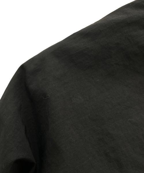 9090（9090）9090 (9090) プルオーバーパーカー ブラック×グレー サイズ:Lの古着・服飾アイテム