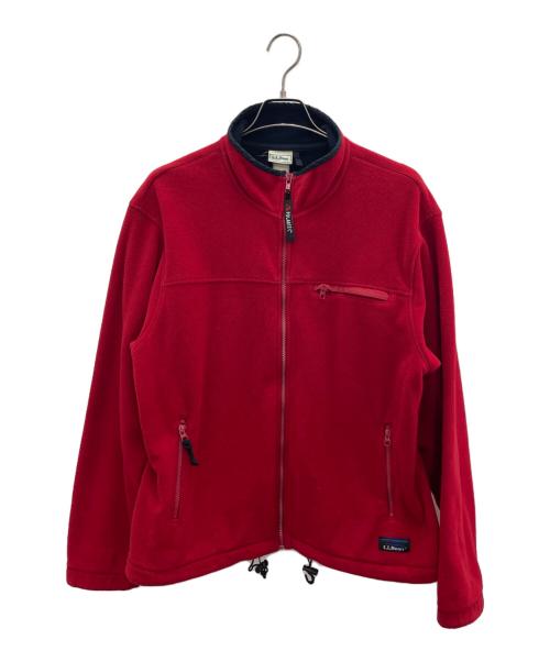 L.L.Bean（エルエルビーン）L.L.Bean (エルエルビーン) フリースジャケット レッド サイズ:不明の古着・服飾アイテム