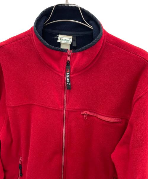 L.L.Bean（エルエルビーン）L.L.Bean (エルエルビーン) フリースジャケット レッド サイズ:不明の古着・服飾アイテム