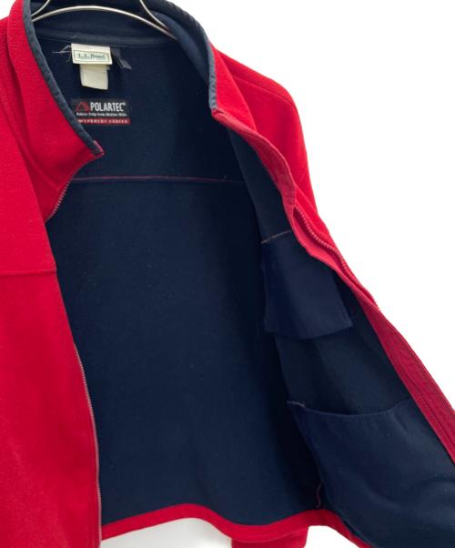 L.L.Bean（エルエルビーン）L.L.Bean (エルエルビーン) フリースジャケット レッド サイズ:不明の古着・服飾アイテム