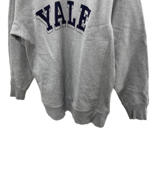 Champion REVERSE WEAVE（チャンピオン リバース ウィーブ）Champion REVERSE WEAVE (チャンピオン リバース ウィーブ) YALE UNVERSITY スウェット グレー サイズ:Lの古着・服飾アイテム