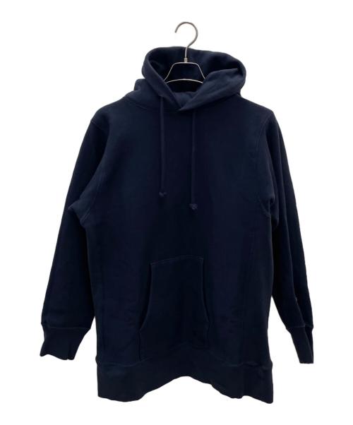 Champion REVERSE WEAVE（チャンピオン リバース ウィーブ）Champion REVERSE WEAVE (チャンピオン リバース ウィーブ) プルオーバーパーカー ネイビー サイズ:Lの古着・服飾アイテム