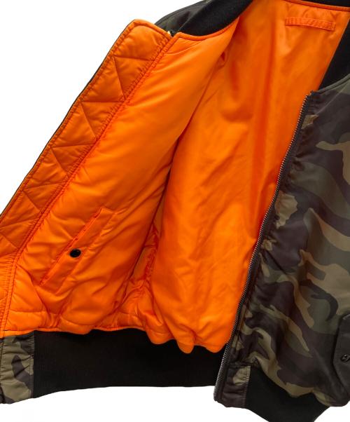 ALPHA（アルファ）ALPHA (アルファ) MA-1 コアスペック フライトジャケット グリーン サイズ:Lの古着・服飾アイテム