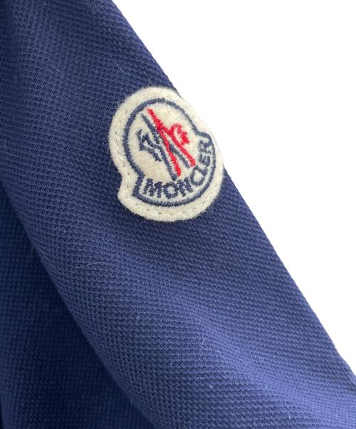 MONCLER（モンクレール）MONCLER (モンクレール) サイドラインポロシャツ ネイビー サイズ:XLの古着・服飾アイテム
