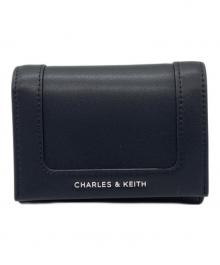 CHARLES & KEITH（チャールズアンドキース）の古着「2つ折り財布」｜ブラック