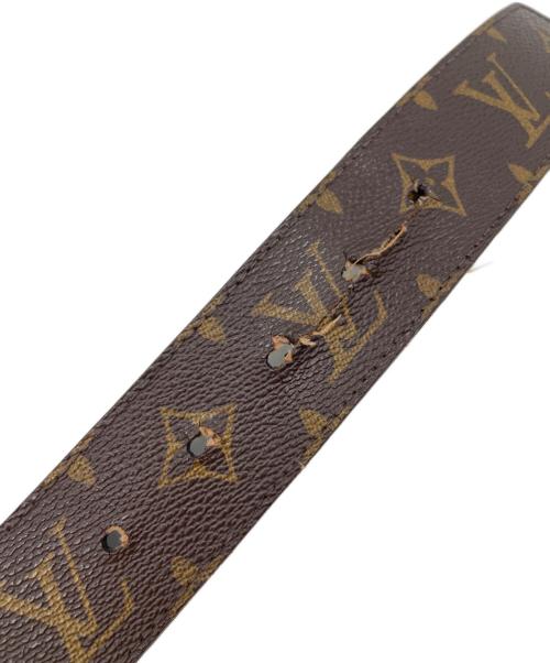 LOUIS VUITTON（ルイ ヴィトン）LOUIS VUITTON (ルイ ヴィトン) LVイニシアルモノグラムサンチュール ベルト ブラウンの古着・服飾アイテム