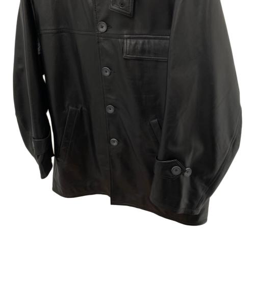 MAISON SPECIAL（メゾンスペシャル）MAISON SPECIAL (メゾンスペシャル) シープレザーコート ブラック サイズ:Ｓの古着・服飾アイテム