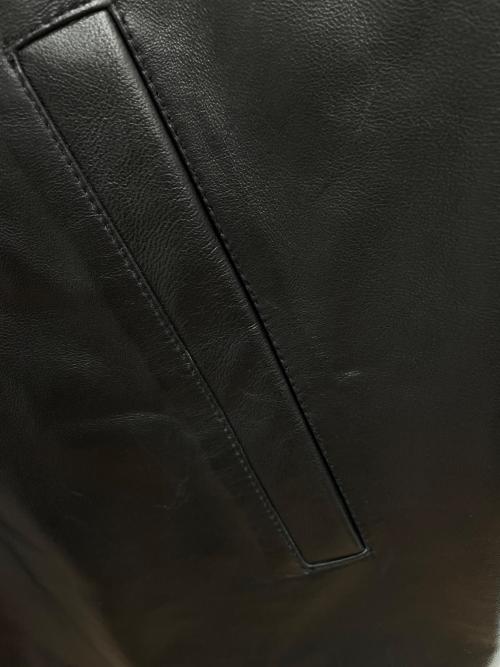 MAISON SPECIAL（メゾンスペシャル）MAISON SPECIAL (メゾンスペシャル) シープレザーコート ブラック サイズ:Ｓの古着・服飾アイテム