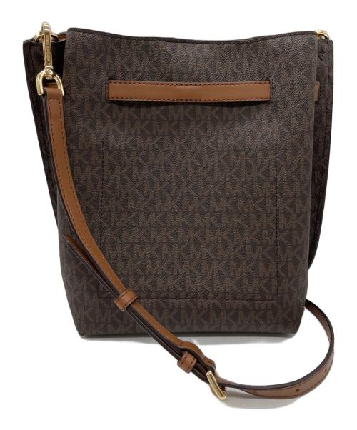 MICHAEL KORS（マイケルコース）MICHAEL KORS (マイケルコース) ショルダーバッグ ブラウンの古着・服飾アイテム