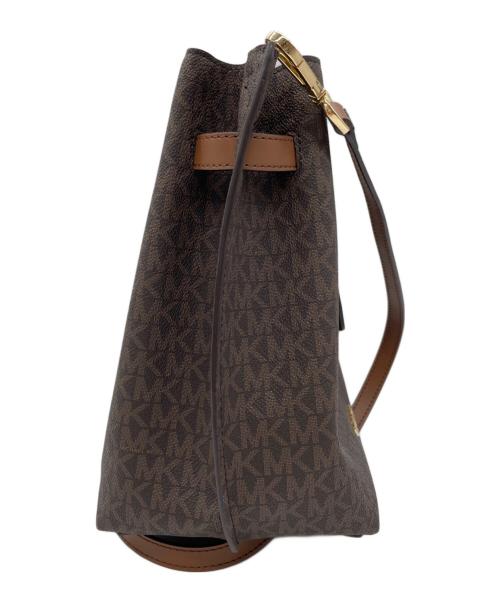 MICHAEL KORS（マイケルコース）MICHAEL KORS (マイケルコース) ショルダーバッグ ブラウンの古着・服飾アイテム