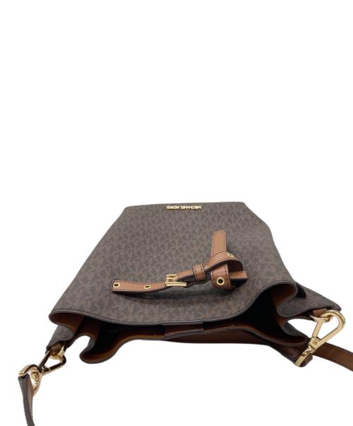 MICHAEL KORS（マイケルコース）MICHAEL KORS (マイケルコース) ショルダーバッグ ブラウンの古着・服飾アイテム