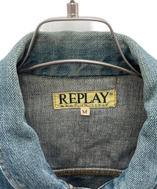 REPLAY（リプレイ）REPLAY (リプレイ) デニムジャケット ネイビー サイズ:Mの古着・服飾アイテム
