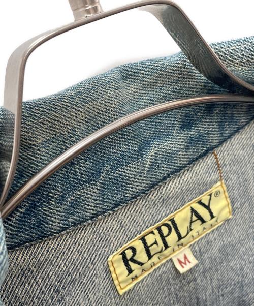 REPLAY（リプレイ）REPLAY (リプレイ) デニムジャケット ネイビー サイズ:Mの古着・服飾アイテム